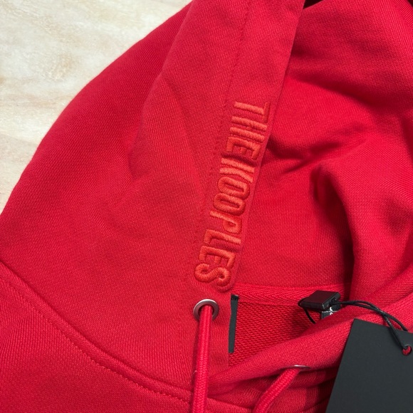 THE KOOPLES Kangaroo Pocket Arm Zip Hoodie Sweatshirt - Picture 6 of 9